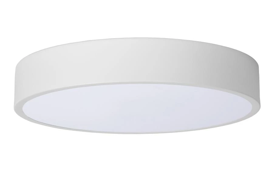 Lucide UNAR - Flush ceiling light - Ø 30 cm- LED 3 StepDim - 1x18W 2700K - White - turned off